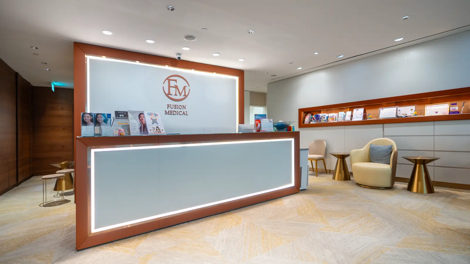 Reception at Fusion Medical, Wheelock Place