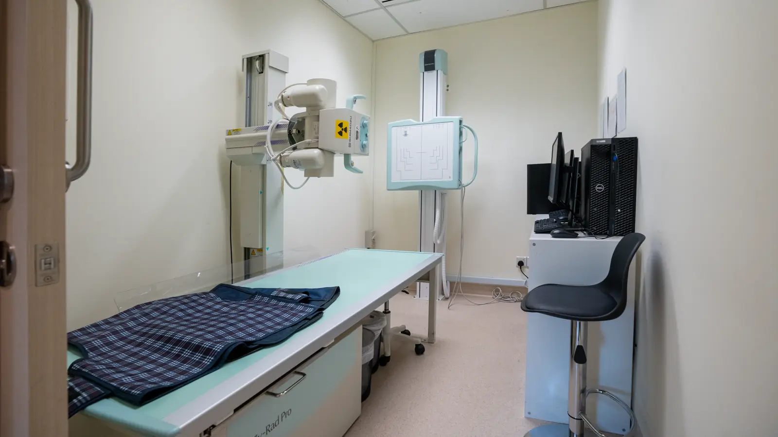 X-ray room at Fusion Medical, Wheelock Place